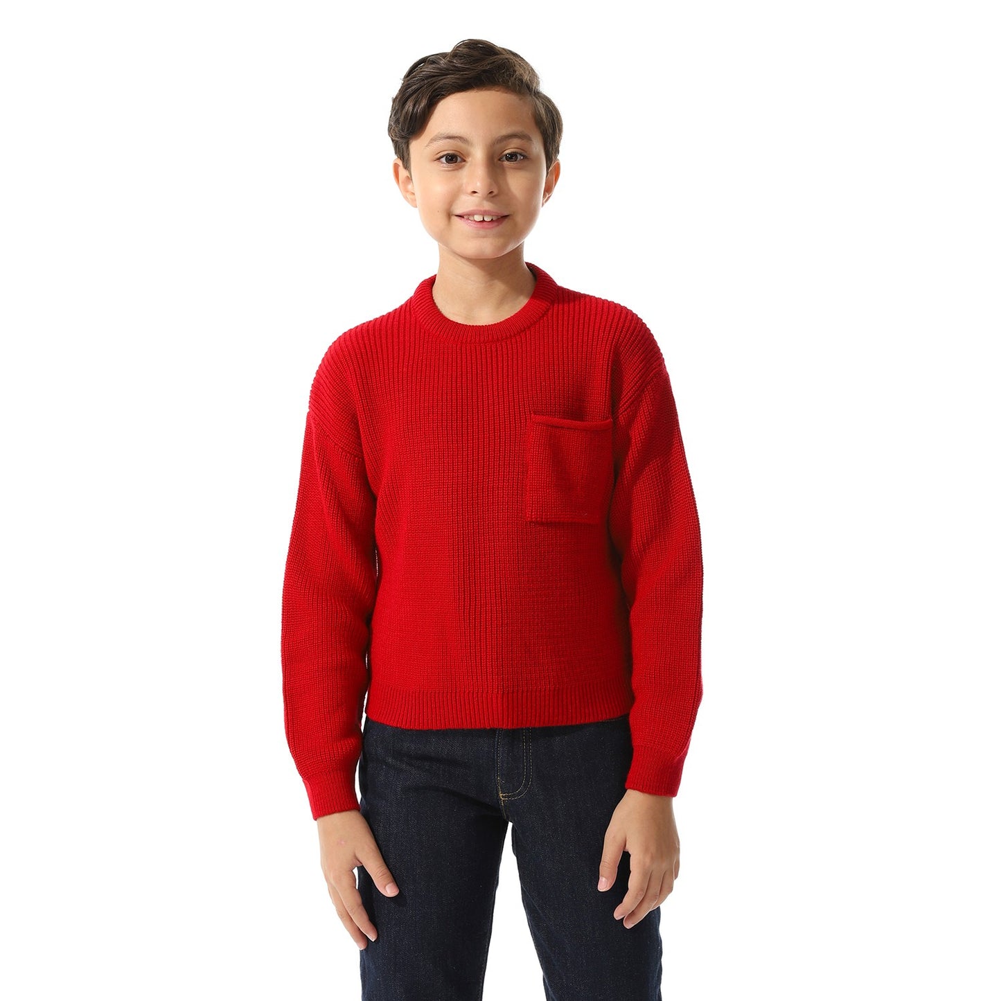 Boys Crew Neck Pullover