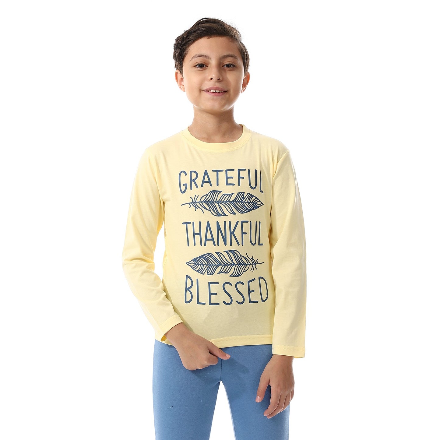 Boys Cotton Printed T-Shirt