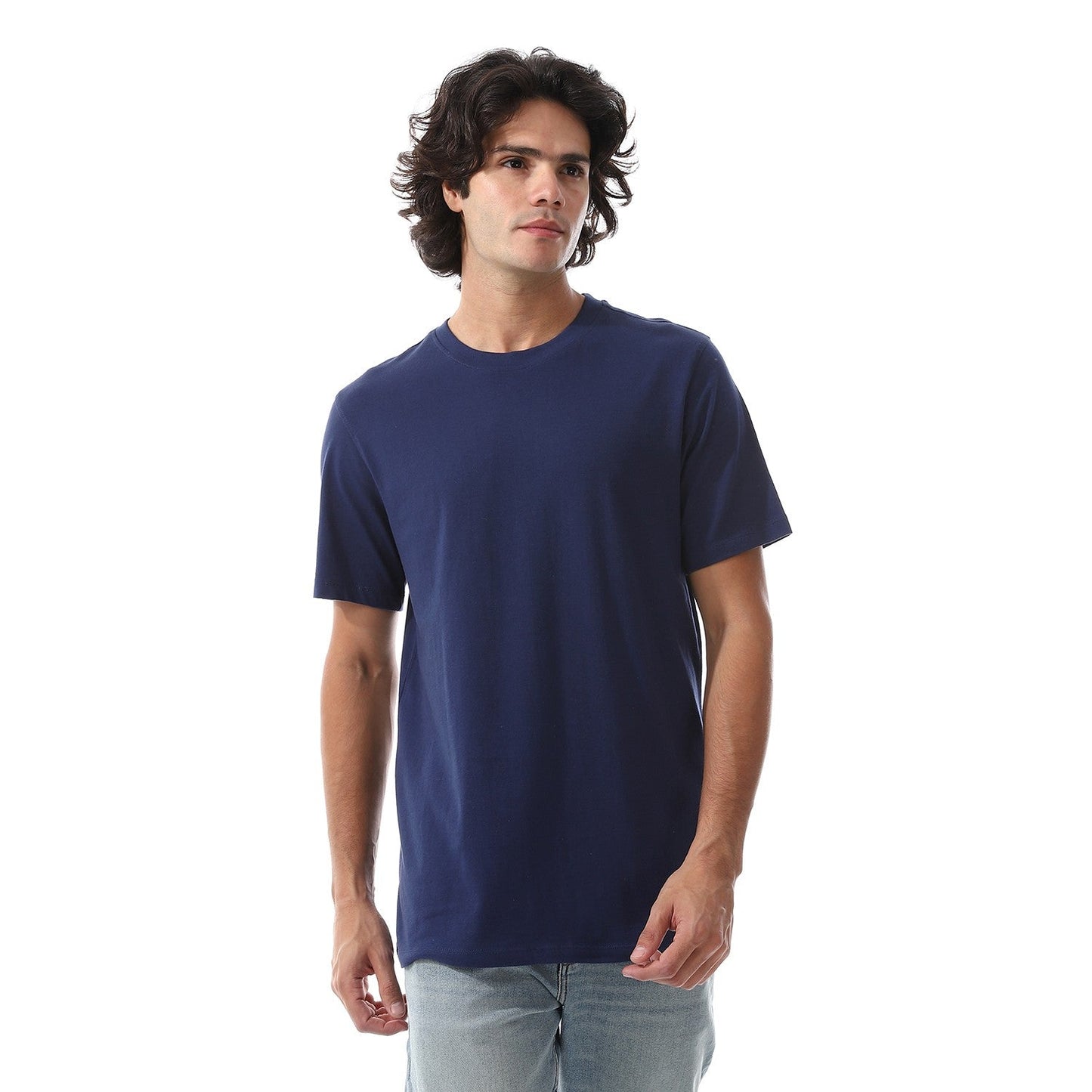 Men's Cotton Plain T-Shirt