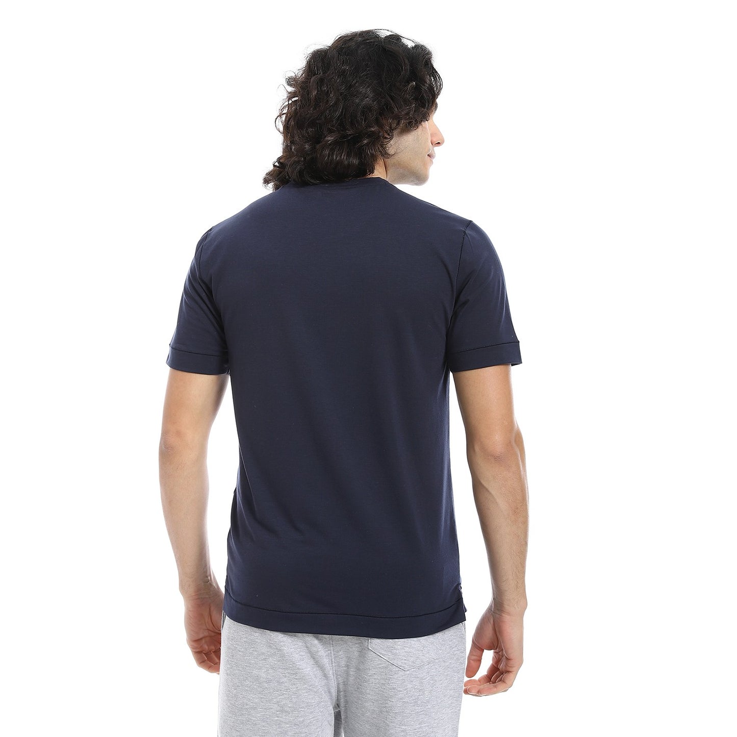 Men's Sport Plain T-Shirt