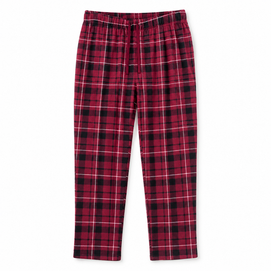 Checked Fleece Pants
