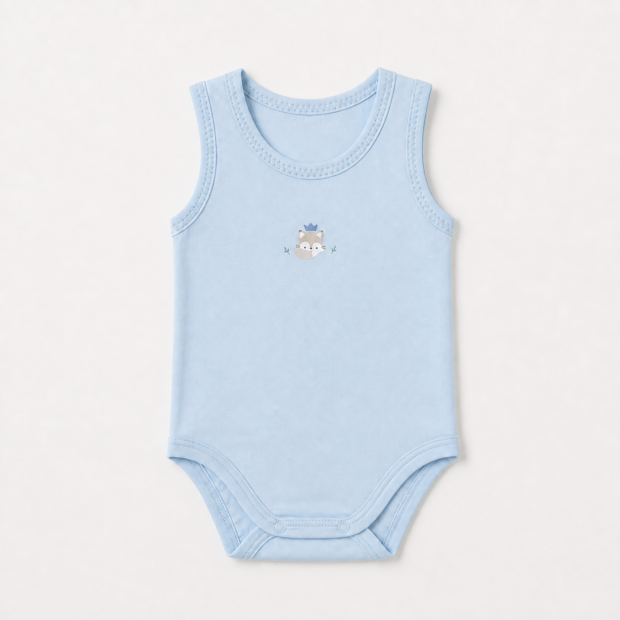 Kids Printed Sleeveless Bodysuit