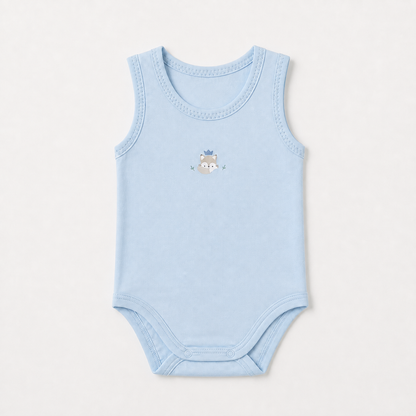 Kids Printed Sleeveless Bodysuit