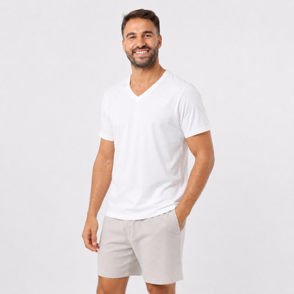 Men’s Plain V-Neck T-Shirt