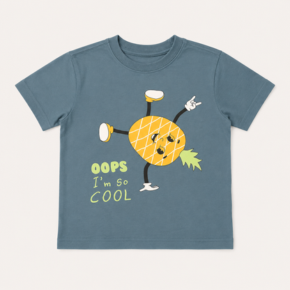 Kids Printed T-Shirt & Shorts Set