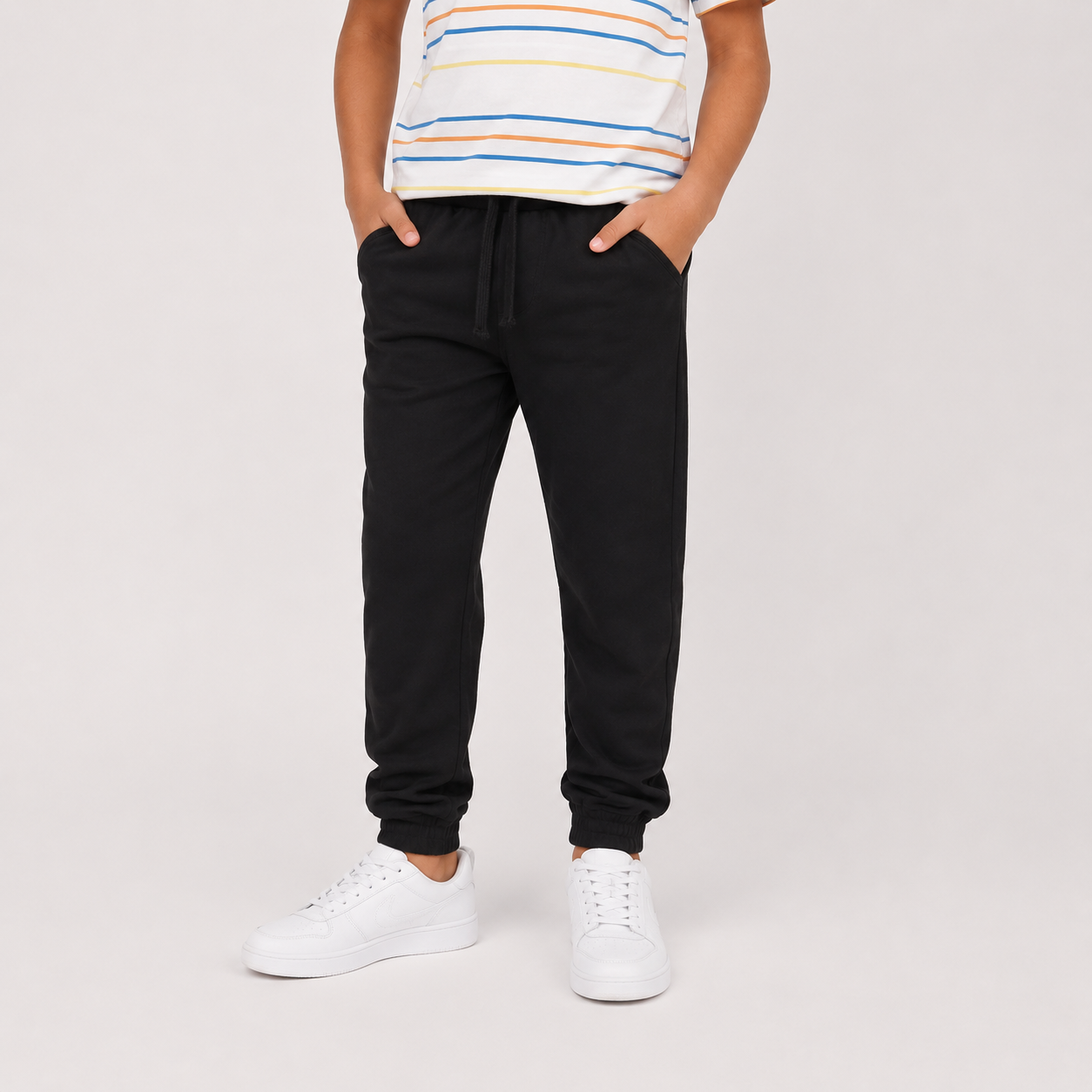 Boys Jogger Pants with Drawstring