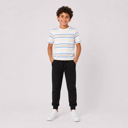 Boys Jogger Pants with Drawstring