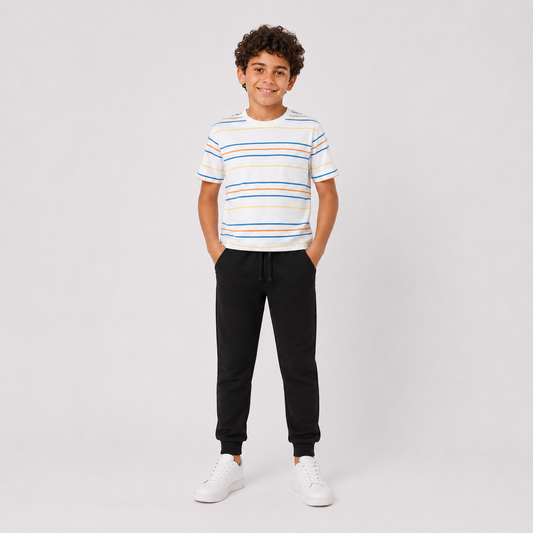 Boys Jogger Pants with Drawstring