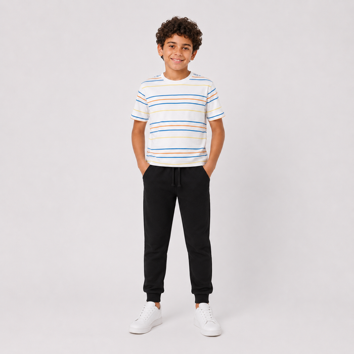 Boys Jogger Pants with Drawstring