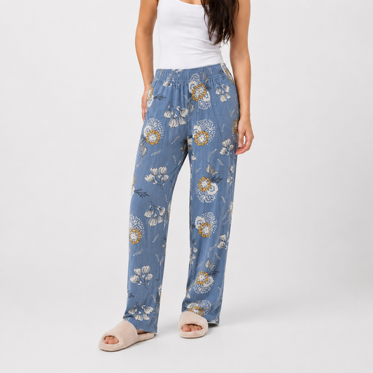 Women's Printed Polyester Pants