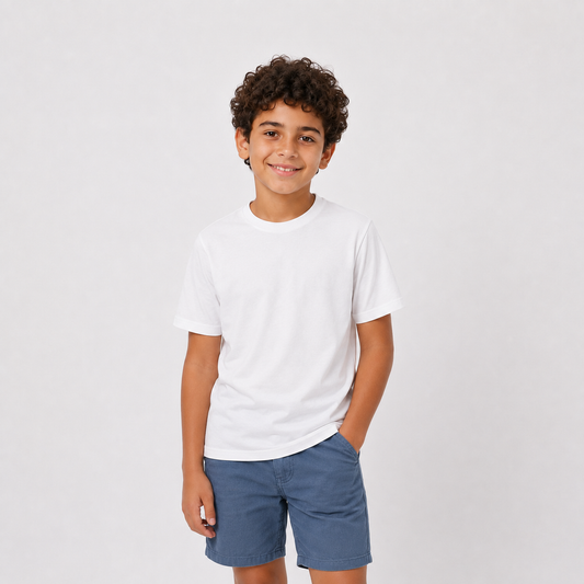 Boys Plain T-Shirt