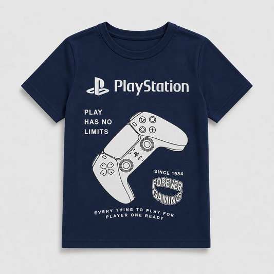 Boys Cotton Printed T-Shirt
