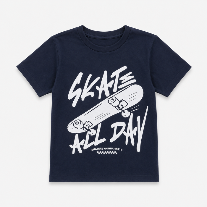 Boys Cotton Printed T-Shirt