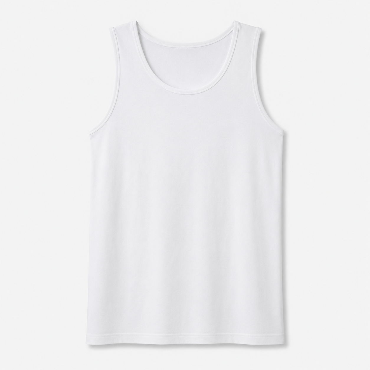 Men’s Plain Tank Shoulder Top