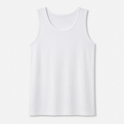 Men’s Plain Tank Shoulder Top