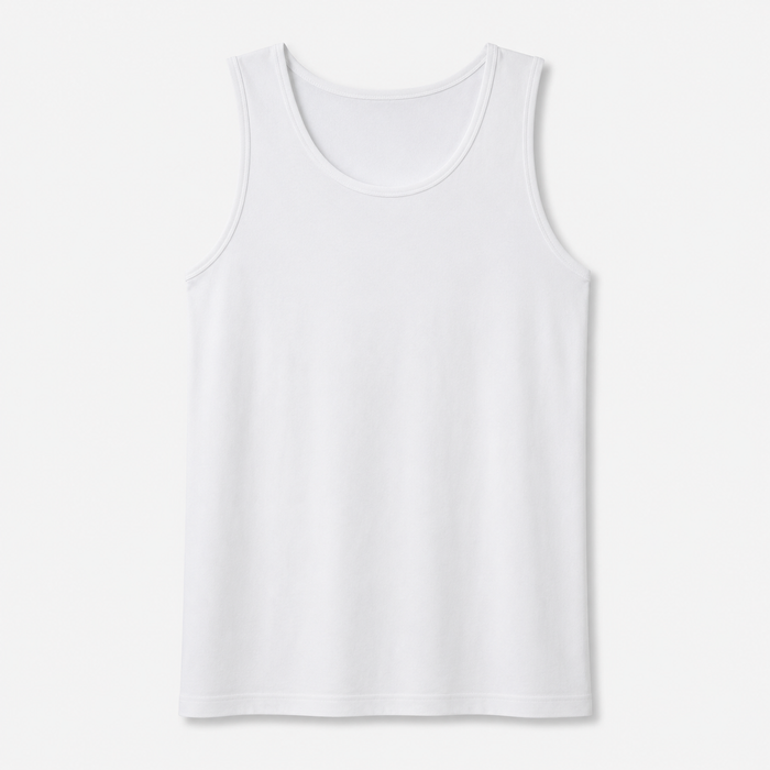 Men’s Plain Tank Shoulder Top