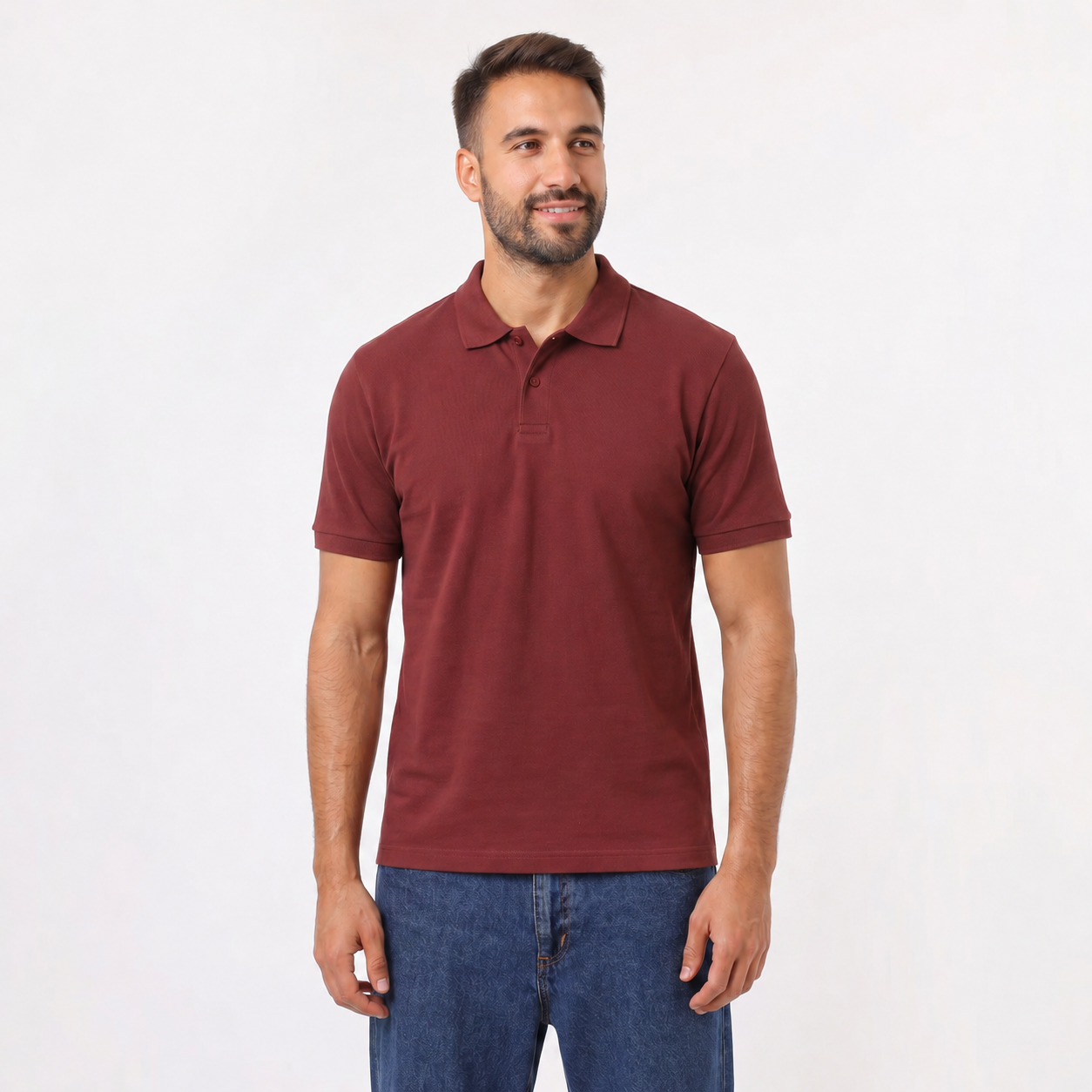 Men’s Cotton Polo T-Shirt