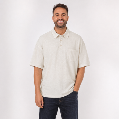 Men’s Cotton Polo Shirt with Pocket