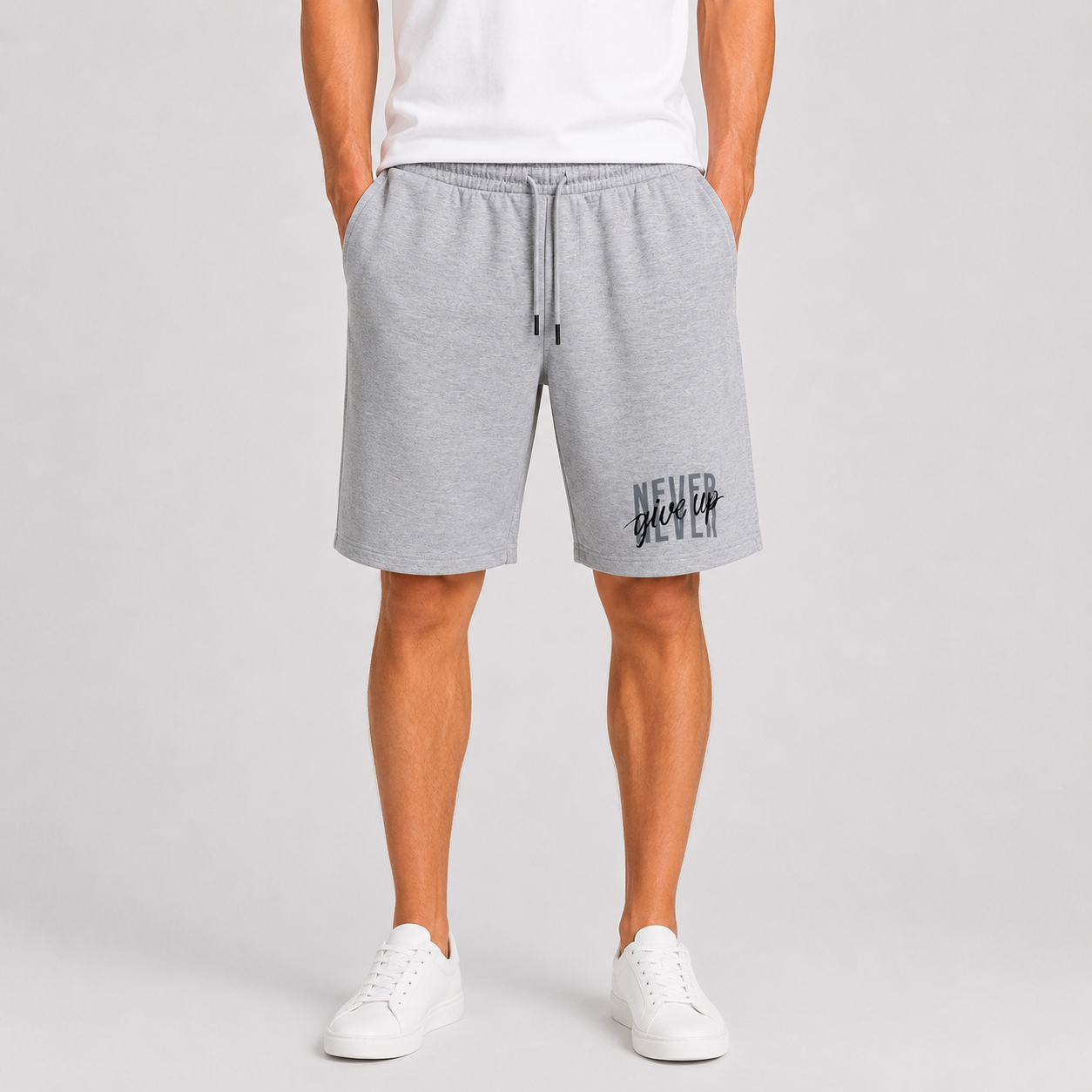 Men’s Printed Melton Shorts