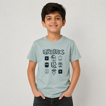 Boys Cotton Printed T-Shirt