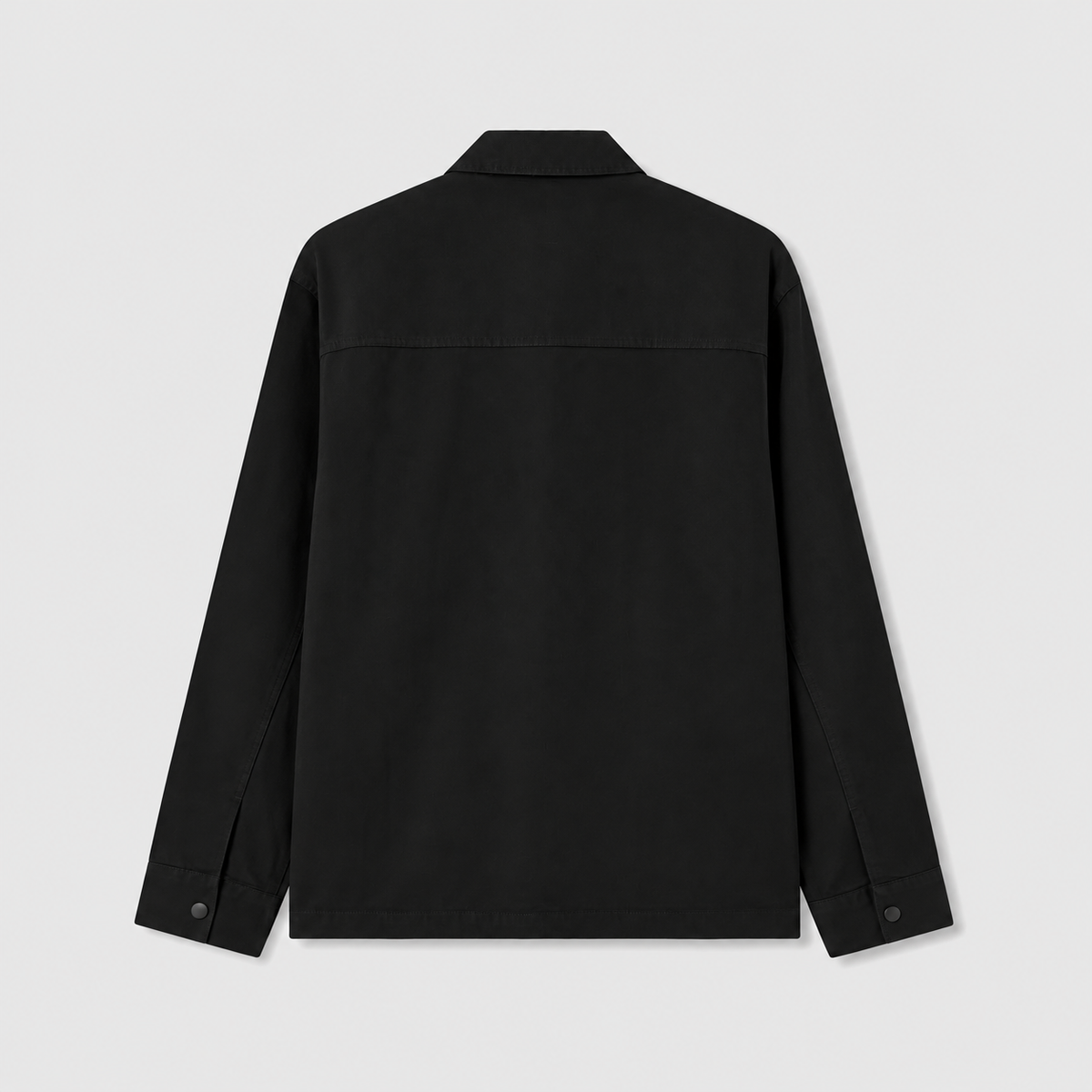 Men's Relaxed Fit Cotton Twill Zip-Up Jacket