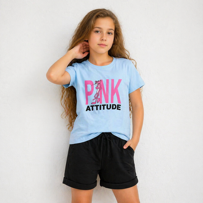 Girls Cotton Printed T-Shirt