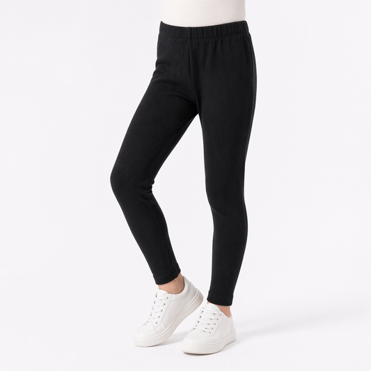 Girls Cotton plain Leggings