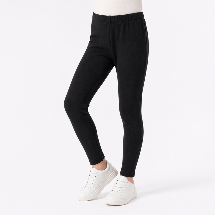 Girls Cotton plain Leggings
