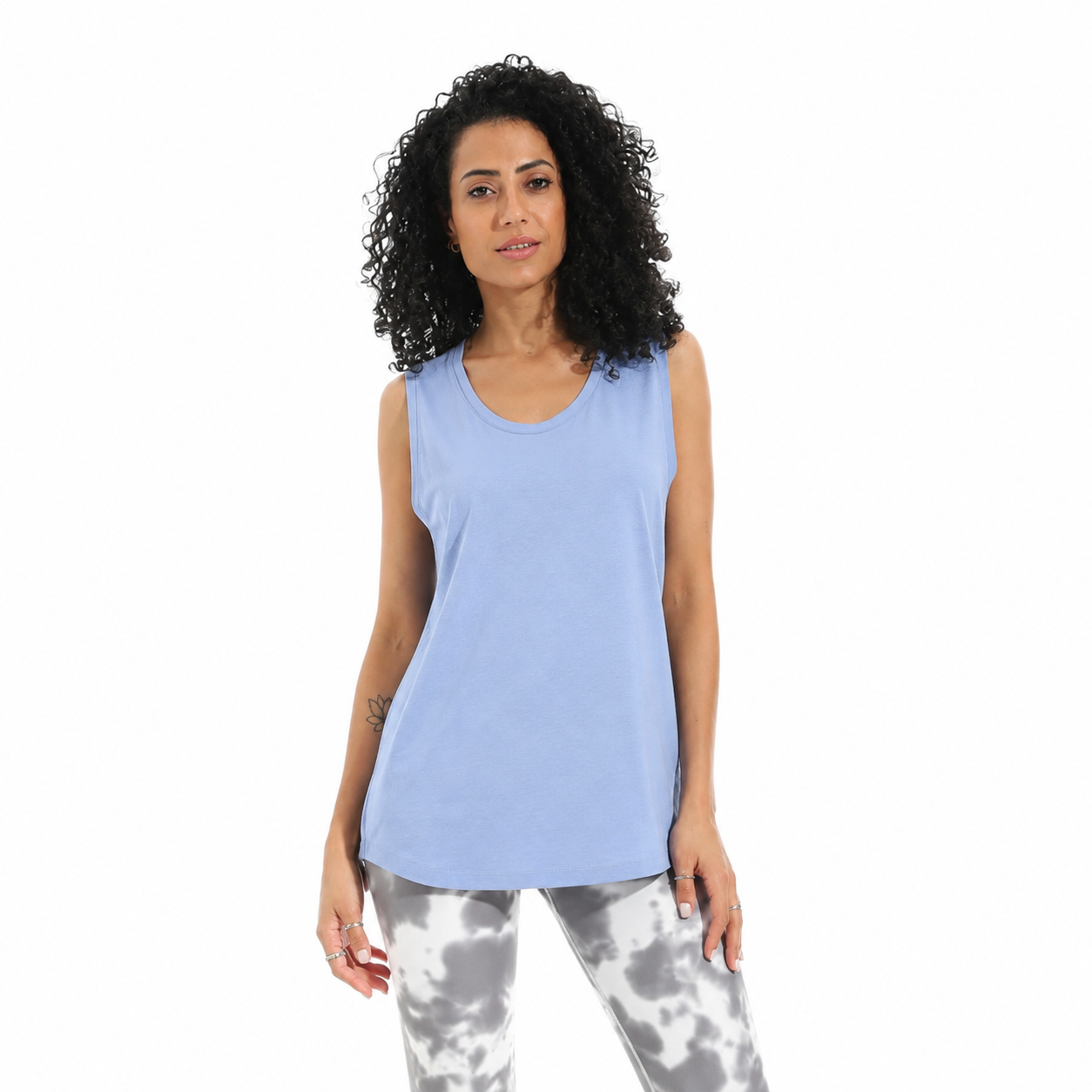Women's Cotton Sleeveless T-Shirt