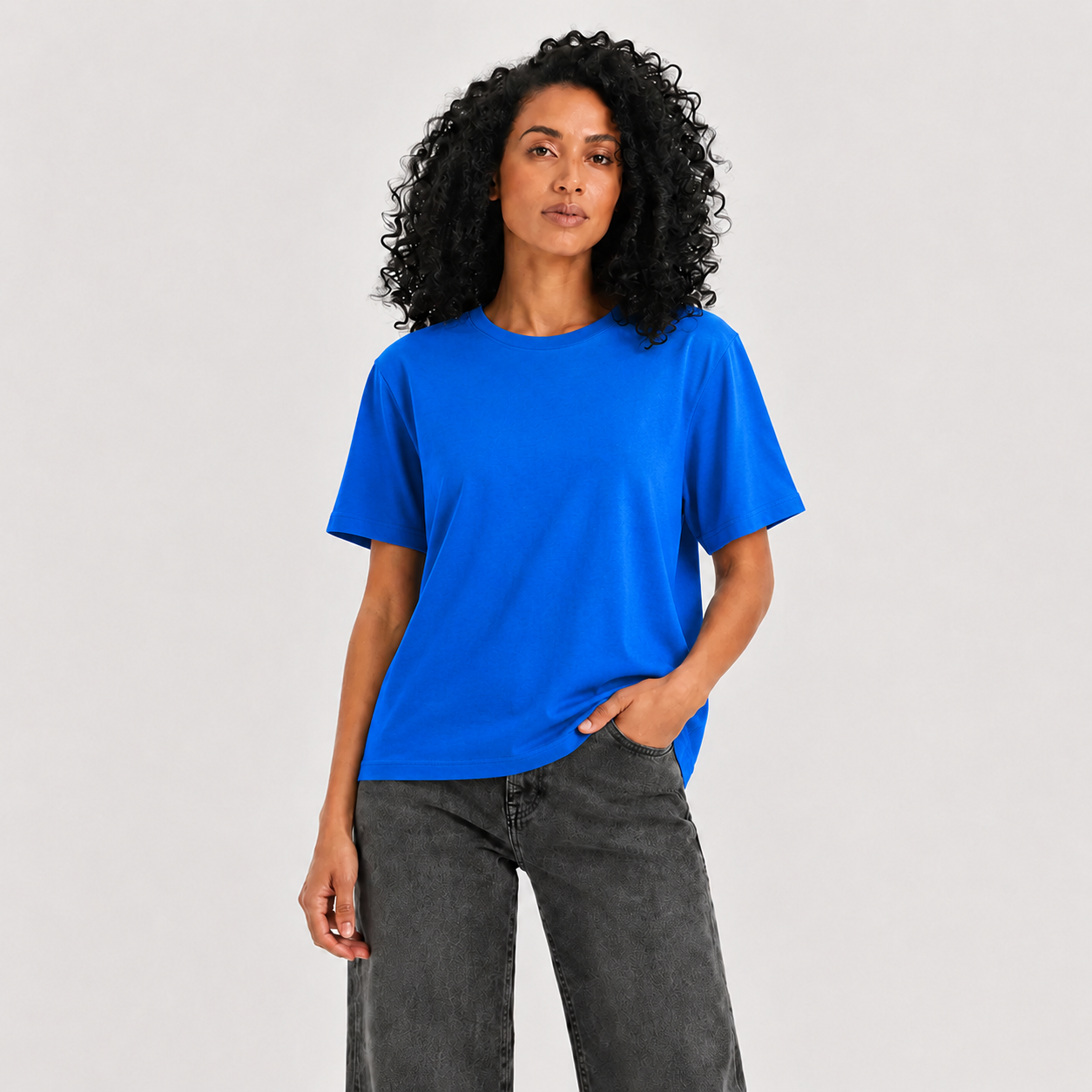 Women’s Plain Relaxed Fit T-Shirt