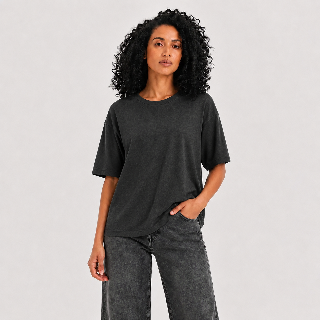 Women’s Plain Relaxed Fit T-Shirt