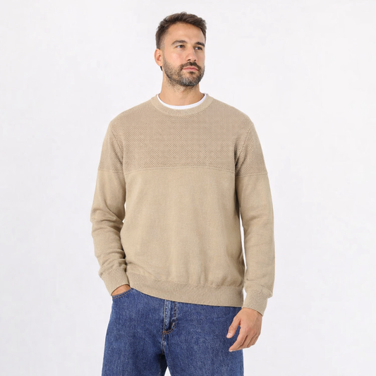 Men's Crew Neck Knit Sweater