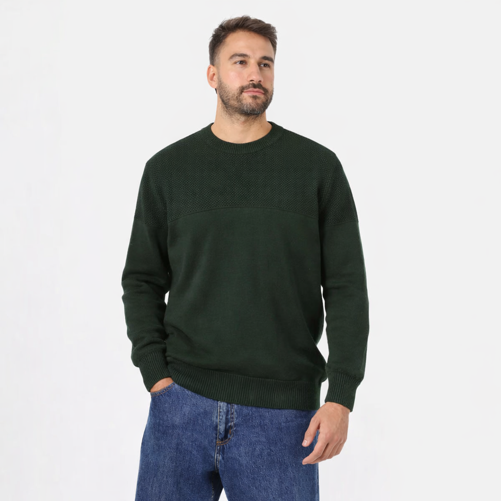 Men's Crew Neck Knit Sweater