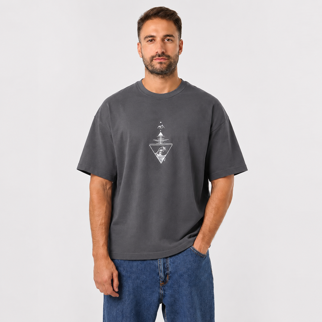 Oversized Printed T-Shirt