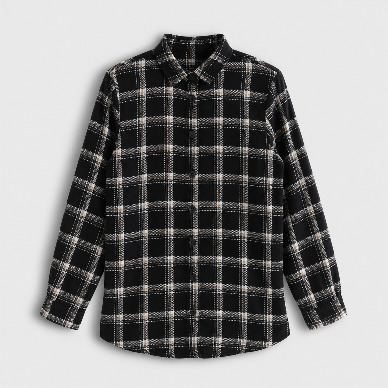 Women's Plaid Flannel Shirt