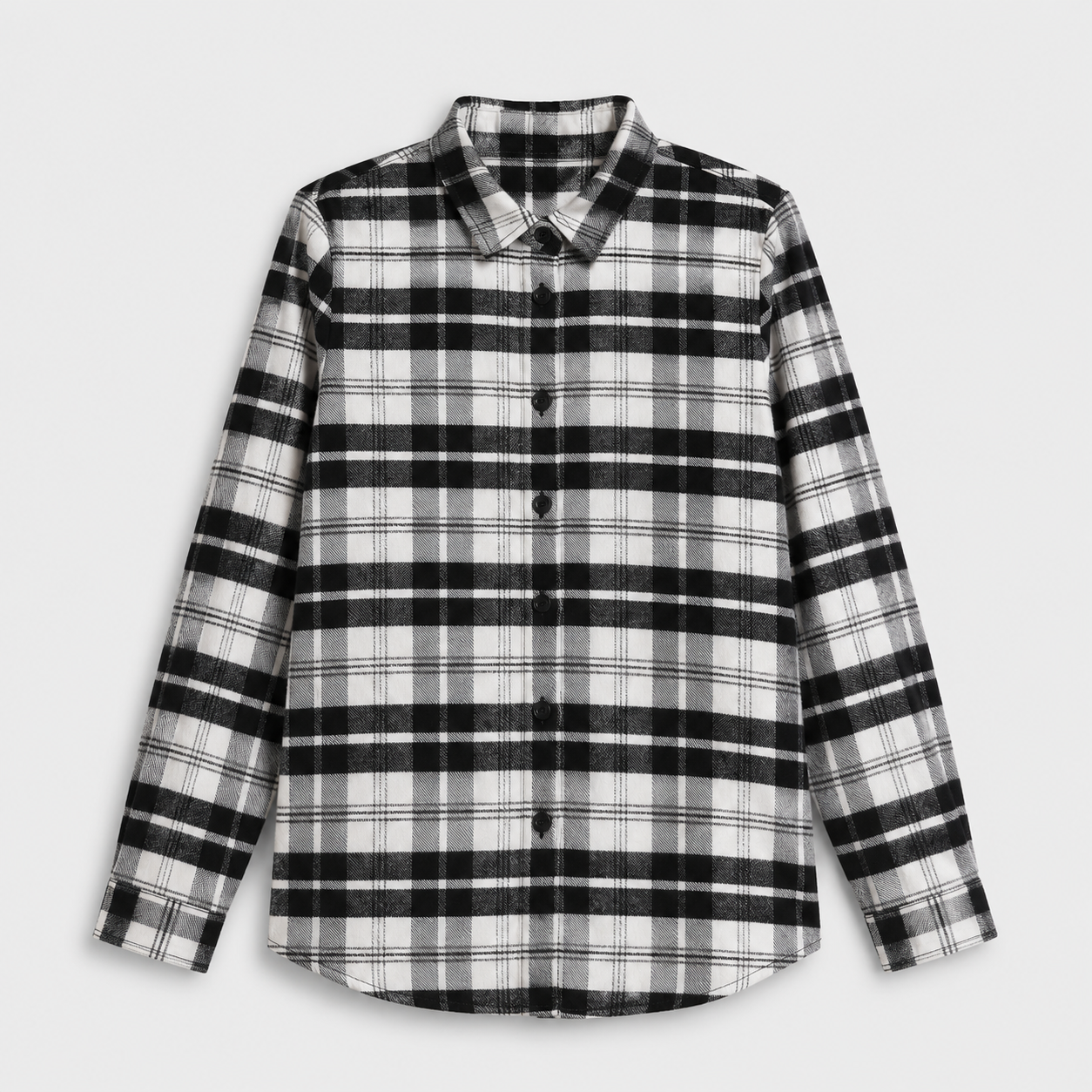 Women's Plaid Flannel Shirt