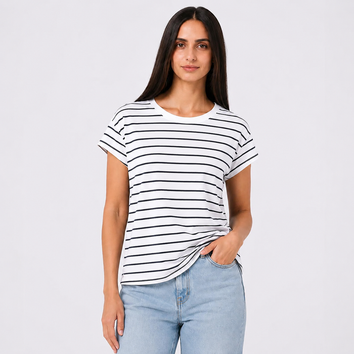 Women Striped T-Shirt