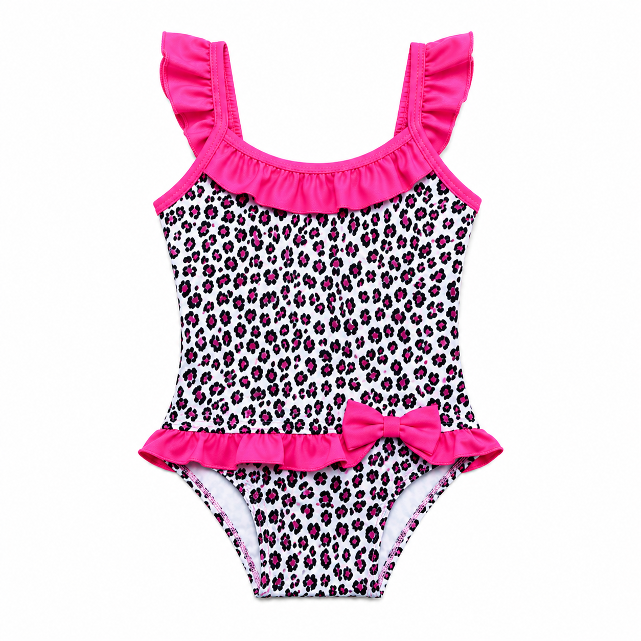 Girls Ruffle One Piece Swimsuit