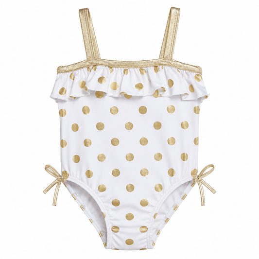Girls Ruffle One Piece Swimsuit