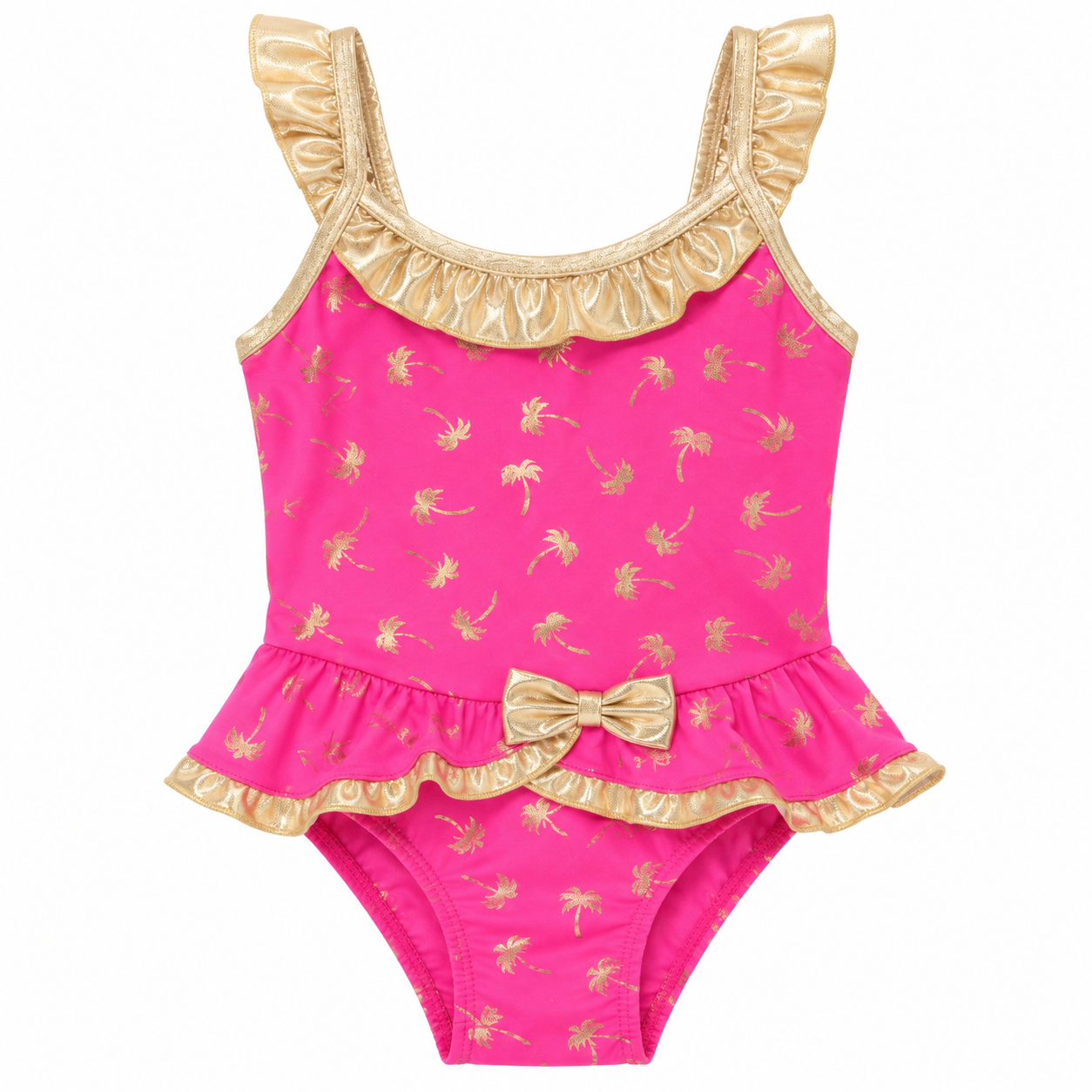 Girls Ruffle One Piece Swimsuit