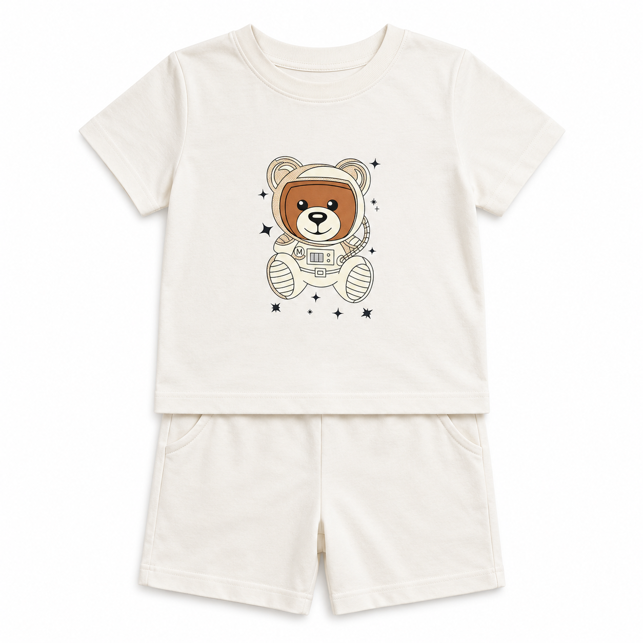Kids Pajama Set with Shorts