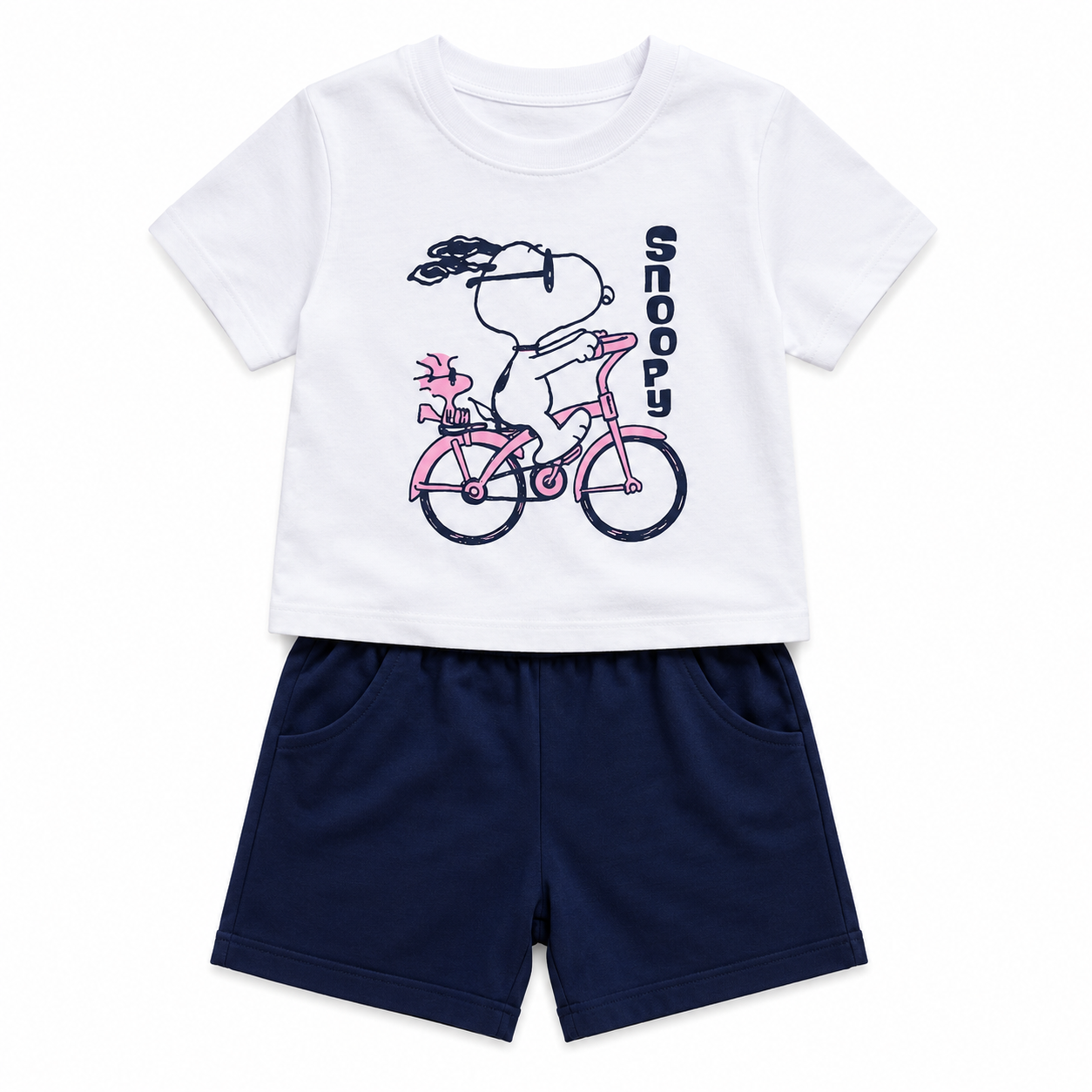 Kids Pajama Set with Shorts