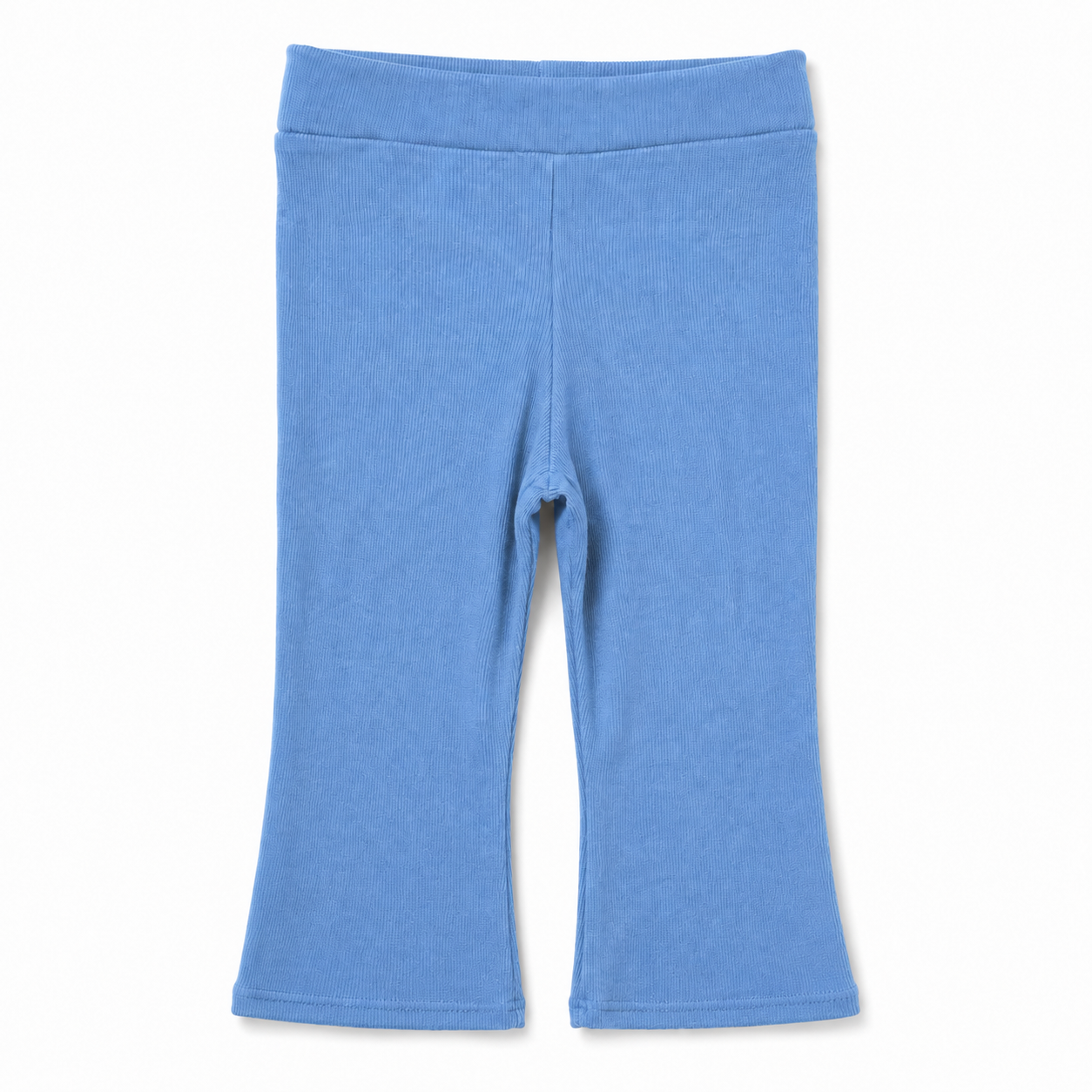 Blue leggings on a white background