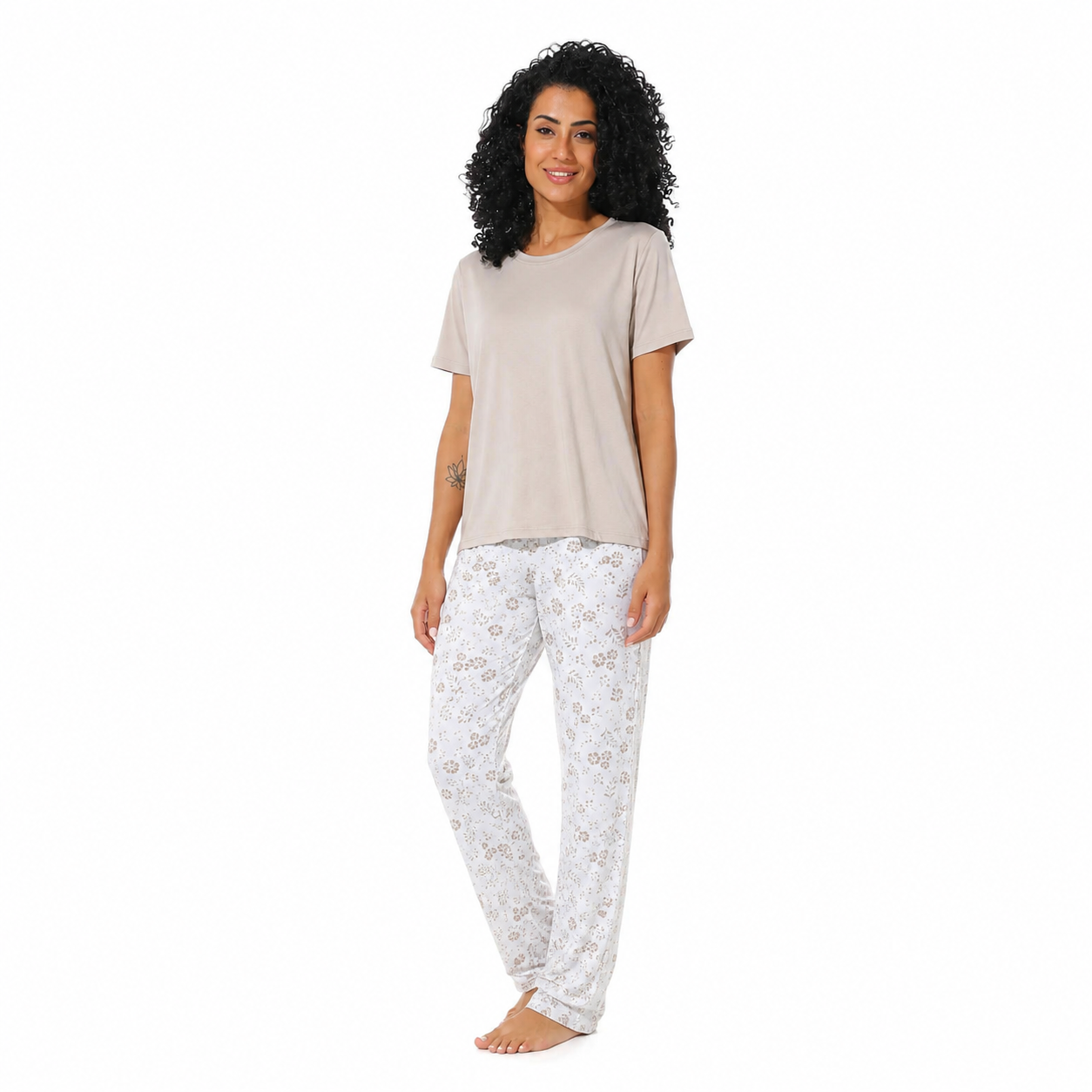 Women’s Cotton Printed Pyjama