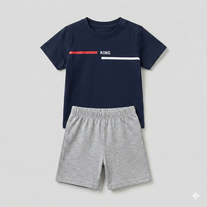 Boys Cotton Printed Pyjama