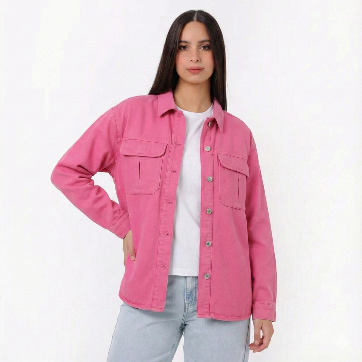 Women's Twill Overshirt