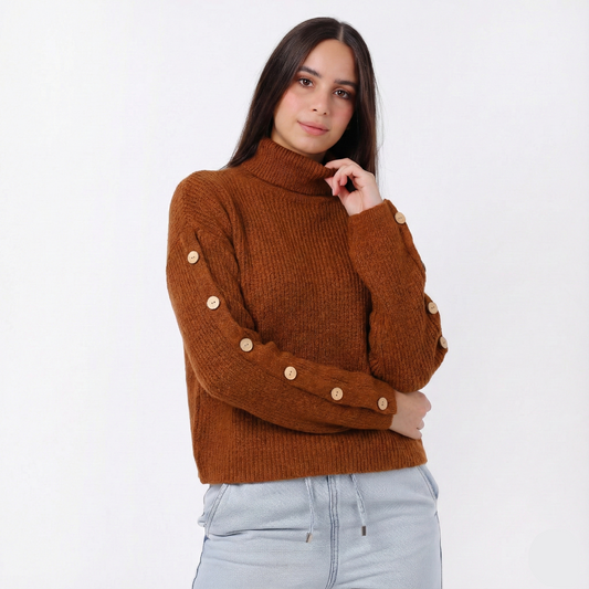 Women’s Turtleneck Knitted Sweater