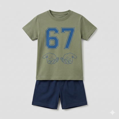 Boys Cotton Printed Pyjama