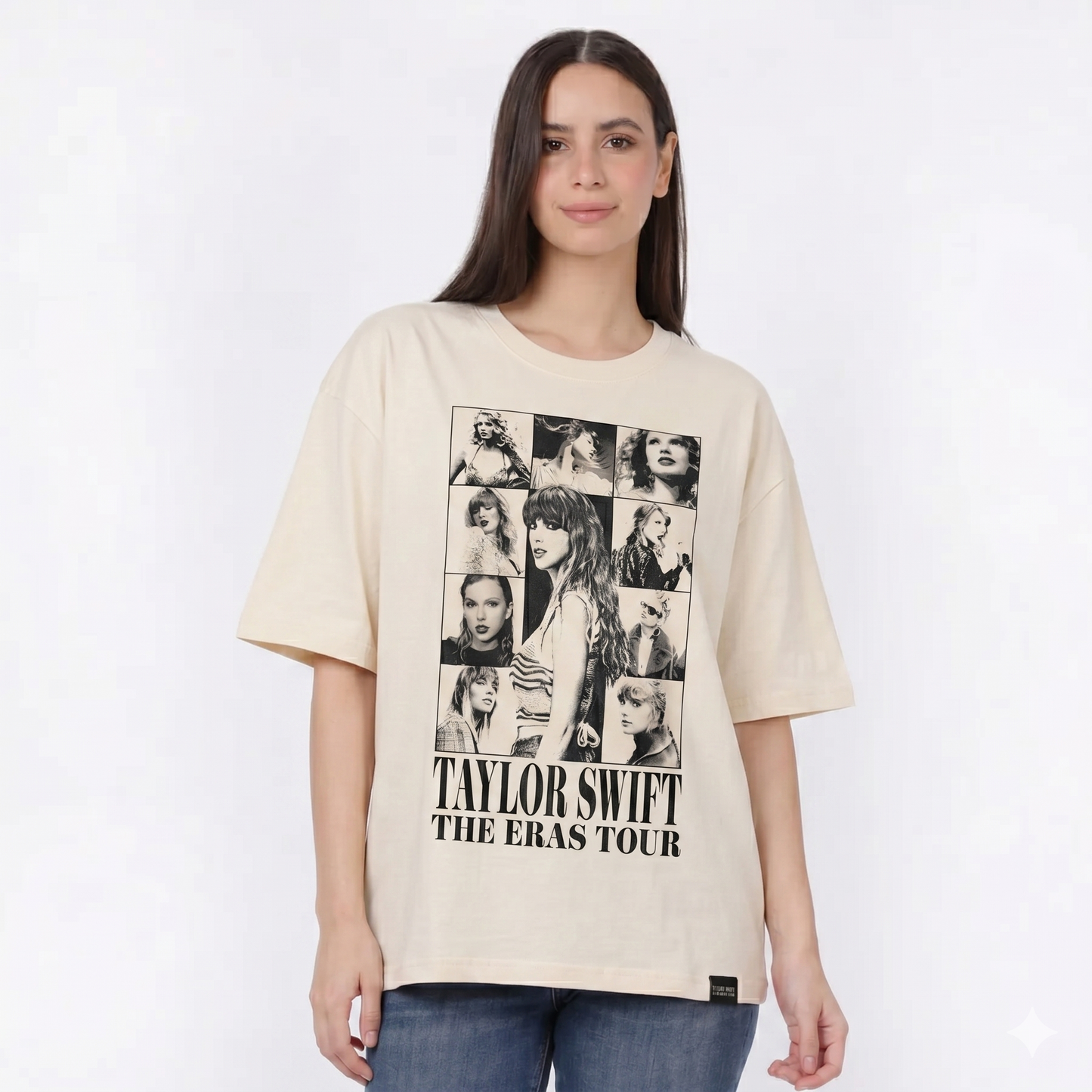 Women's Cotton Graphic T-Shirt Double Print