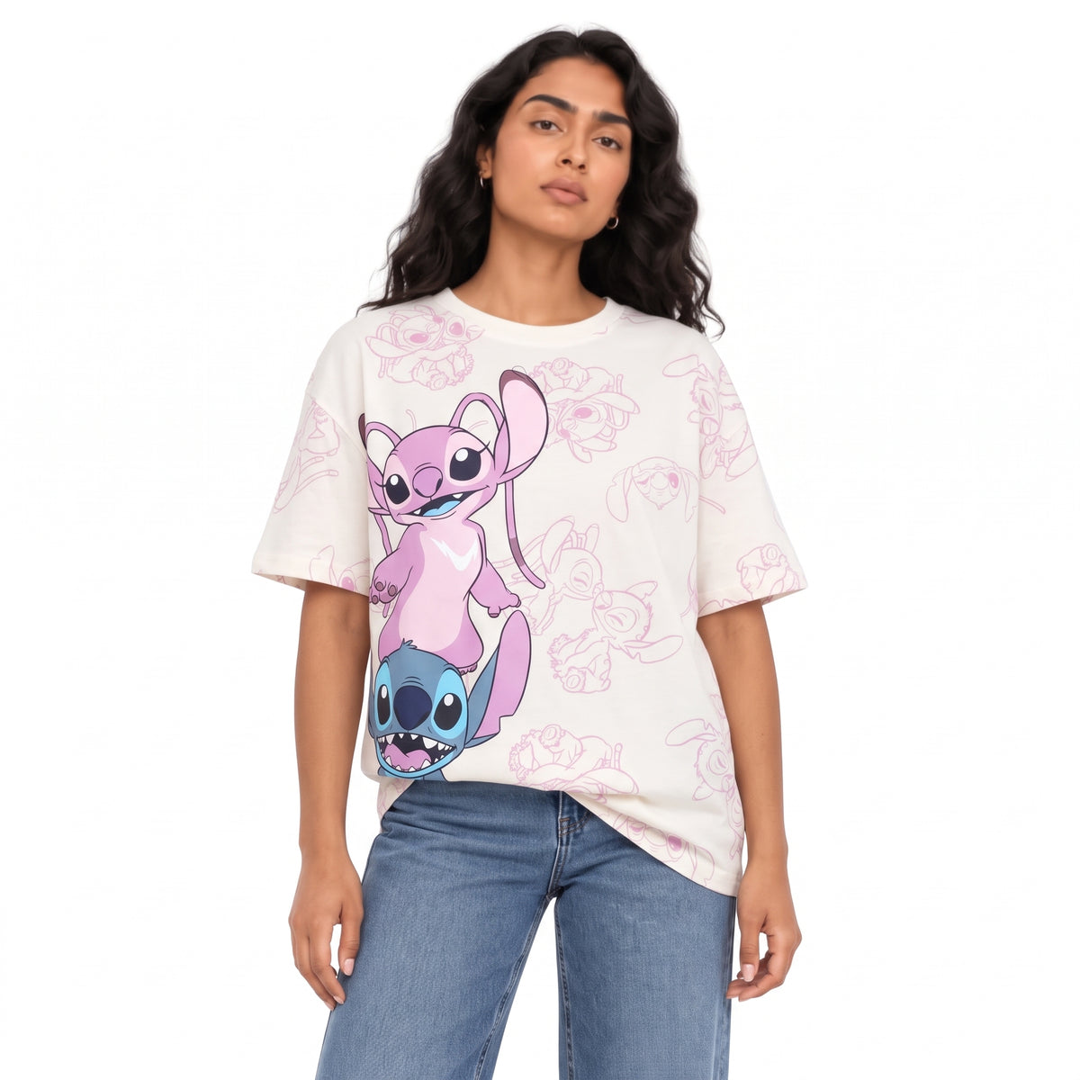 Women's Disney Printed Short-Sleeve T-Shirt